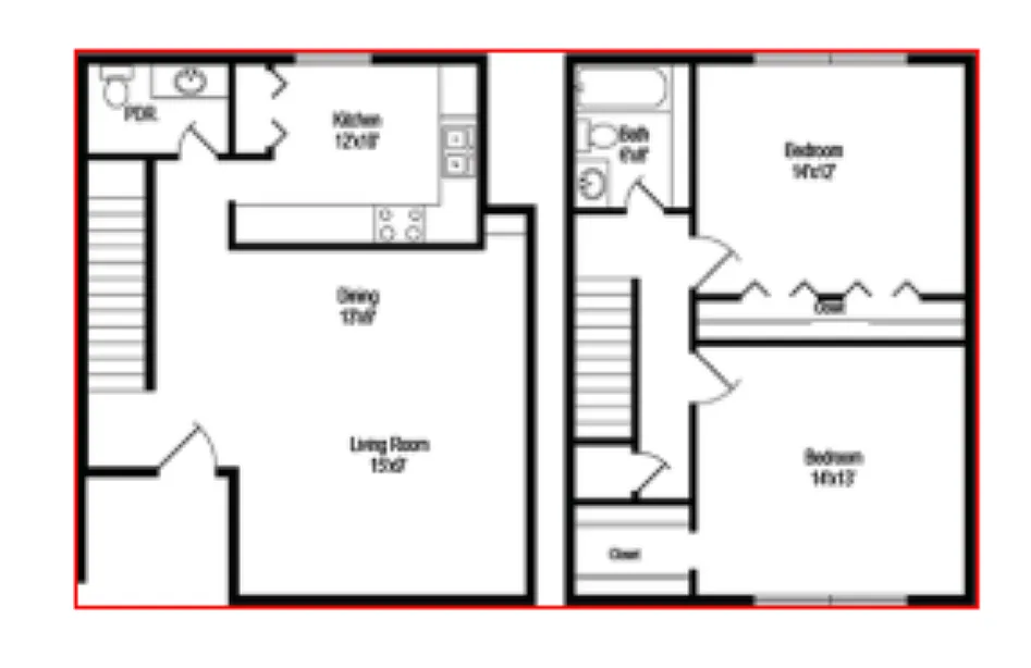 Floor plan B4