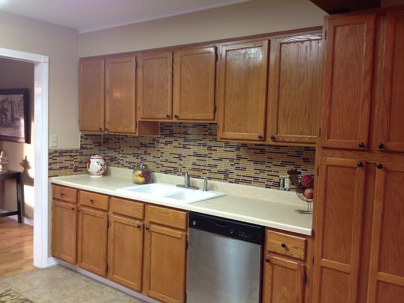 Updated kitchen with new stainless appliances