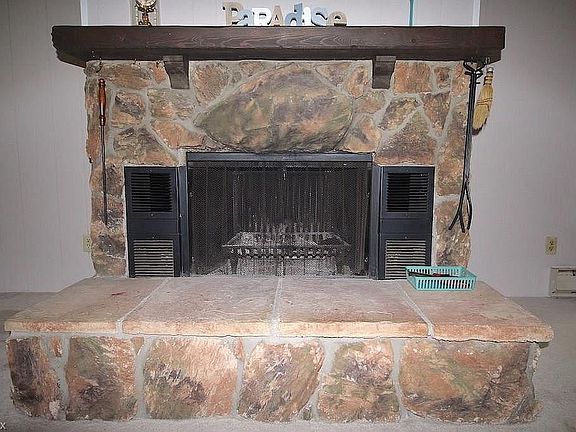 Fireplace in Family Room