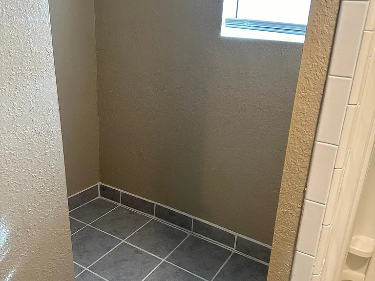 Hall bathroom extra area