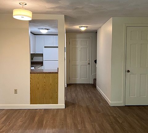 Kitchen area taken from living room
