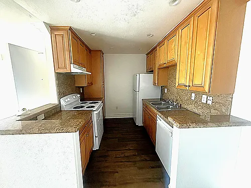 Floor plan 1 Bedroom Upgraded