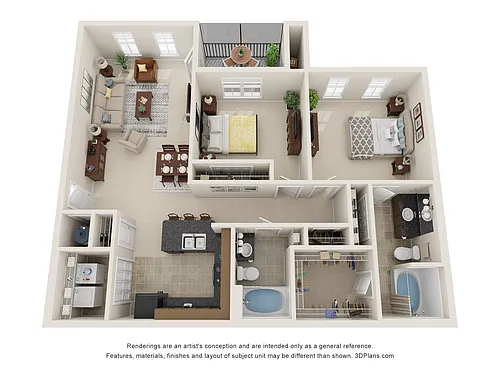 Floor plan B2