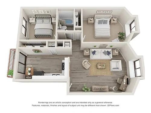 Floor plan Hartford Open