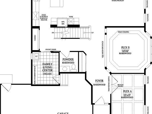 Open Floor Plan - With 3-Car Garage