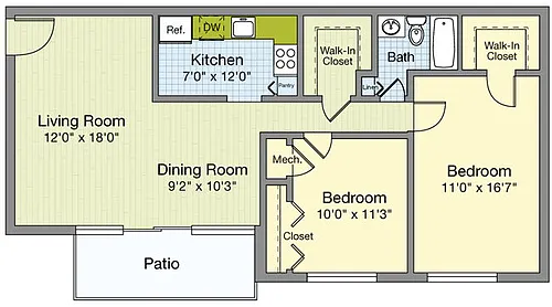 Floor plan Rexford