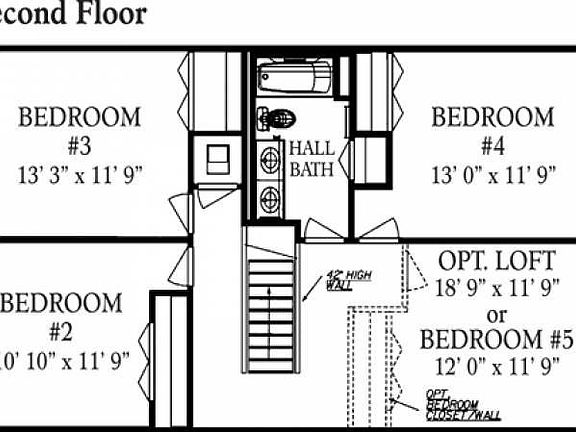 Nantucket  Second Floor