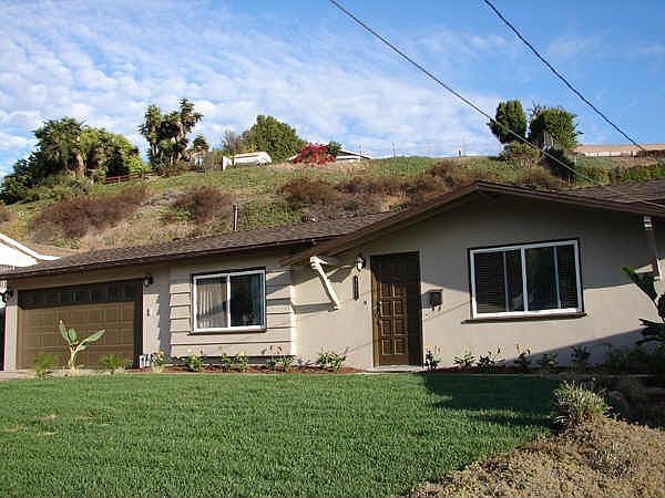 Front of home - new landscaping