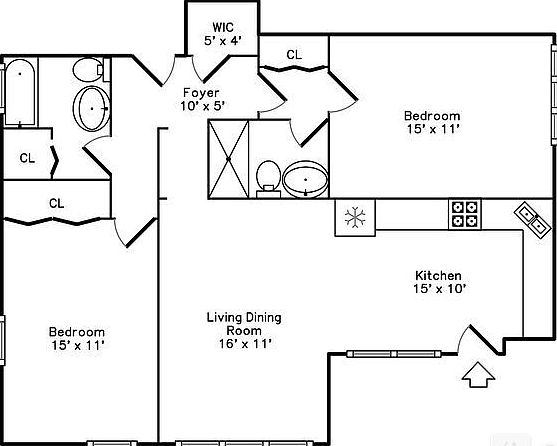 1st image of 3407 W Balmoral Ave #1