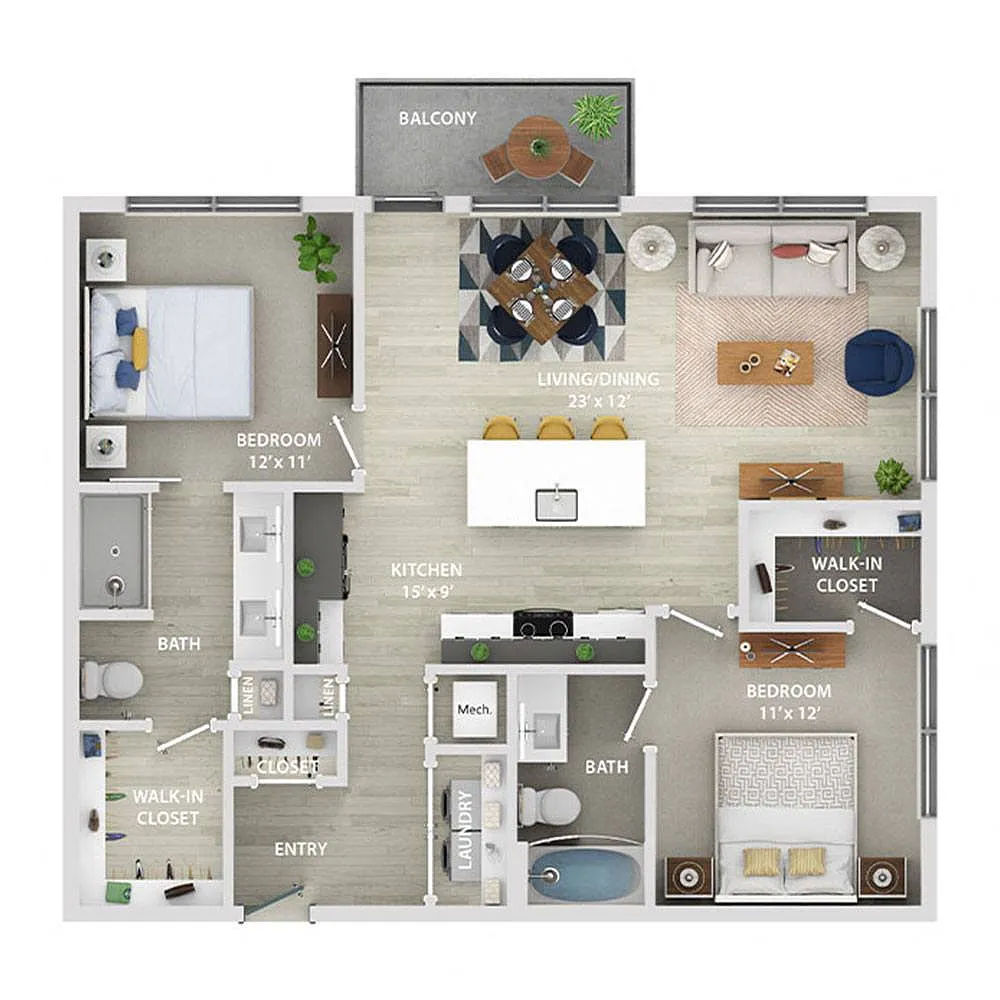 Floor plan C1