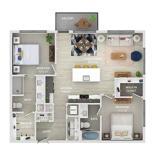 Floor plan C1