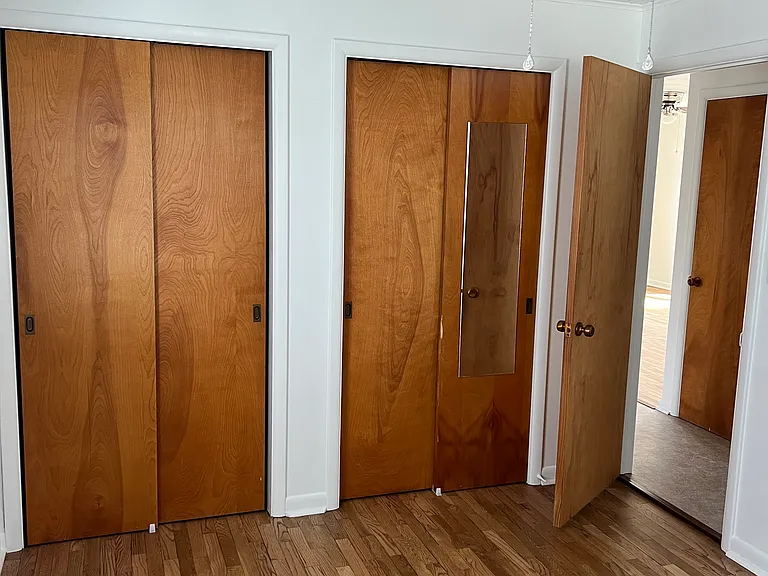 Bedroom 1 closets