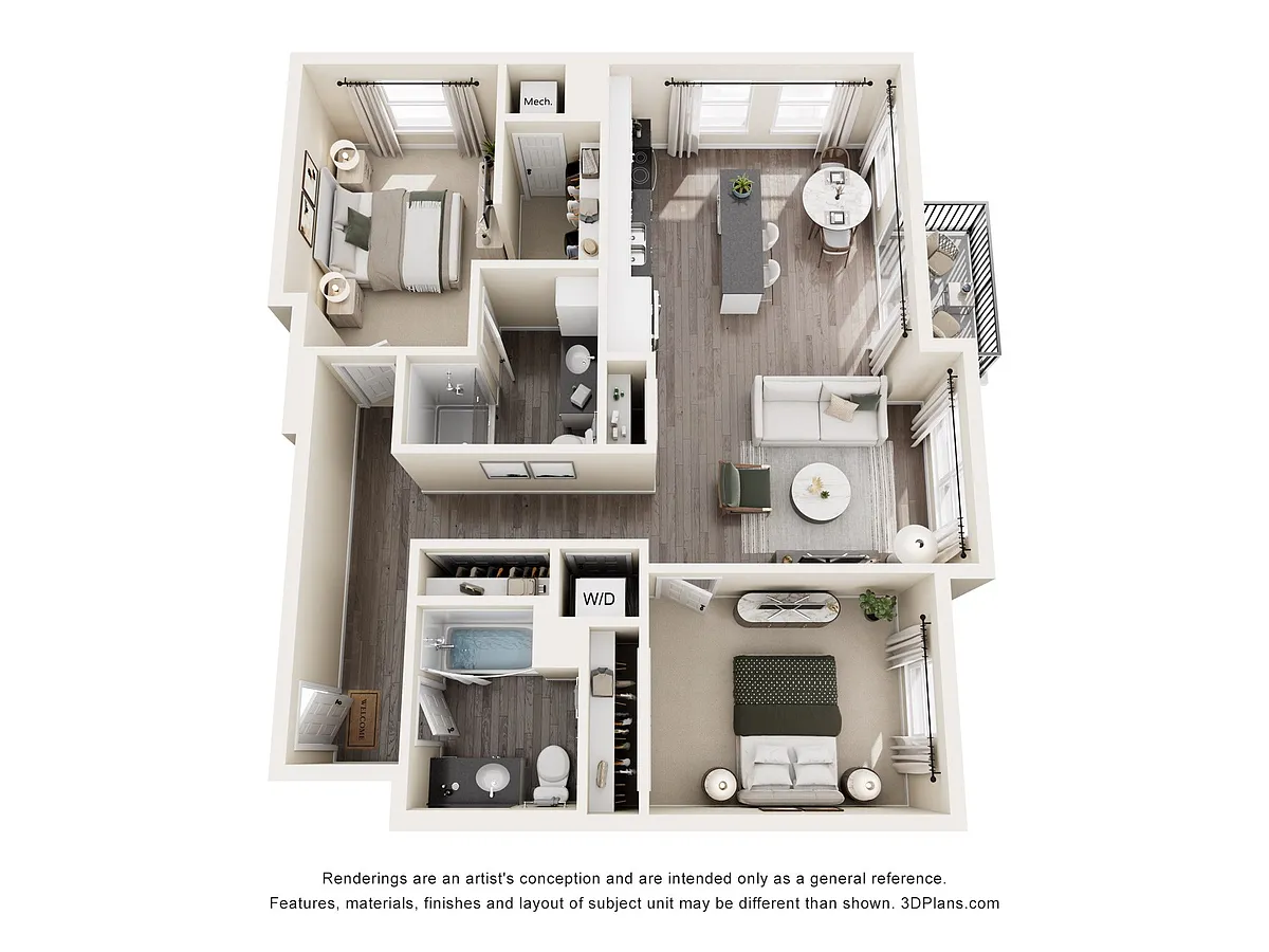 Floor plan Mill