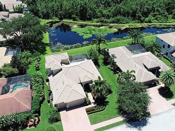 Stunning lake and preserve views.
