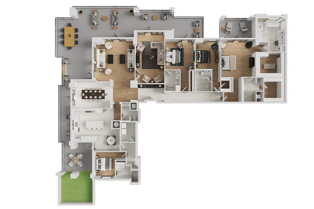 Floor plan SKY RESIDENCE H1
