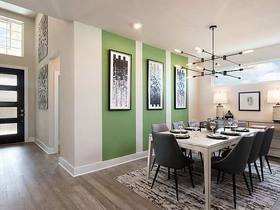 Use the downstairs flex room as a formal dining room.