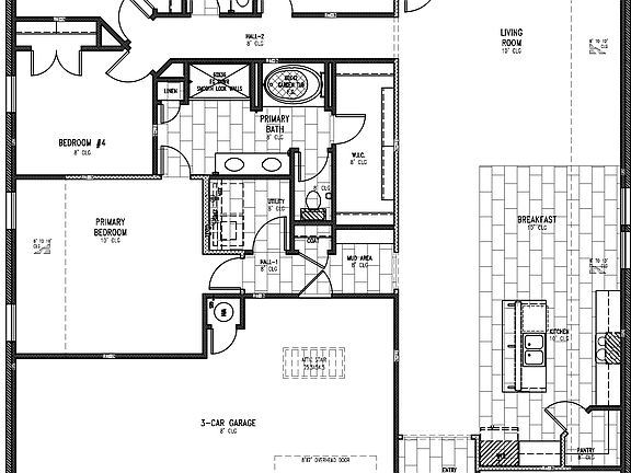 Lincoln Floor Plan with Porch A