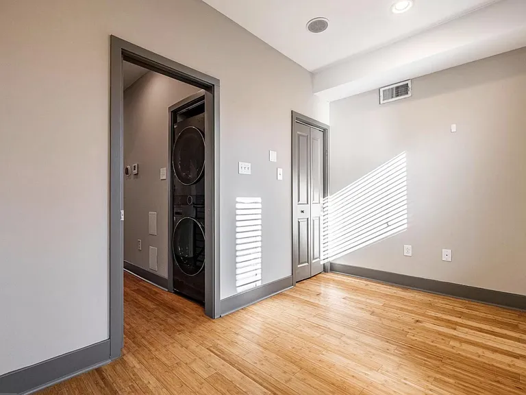 second floor second bedroom/office space with closet