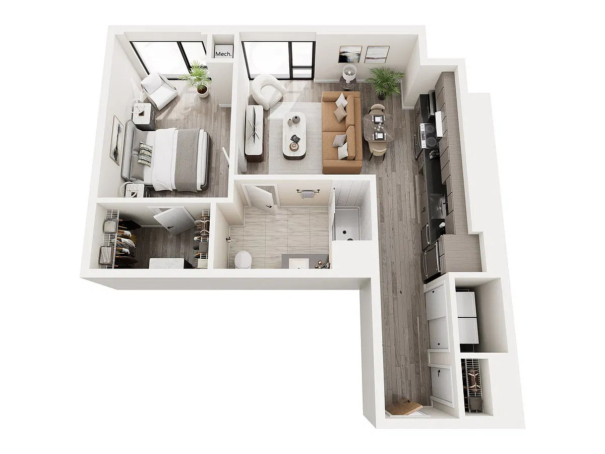 Floor plan 1C.2 - Type A