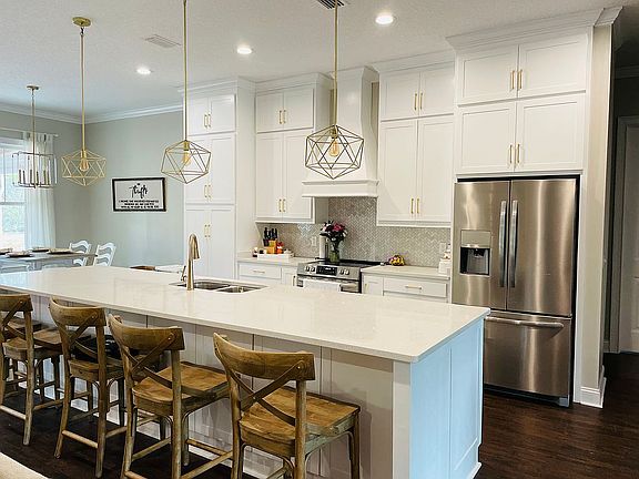 Kitchen Island 13’ x 4’ 