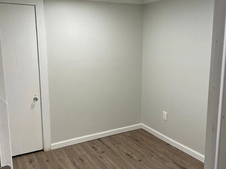 2nd bedroom with new wood flooring