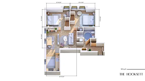 Floor plan The Hooksett