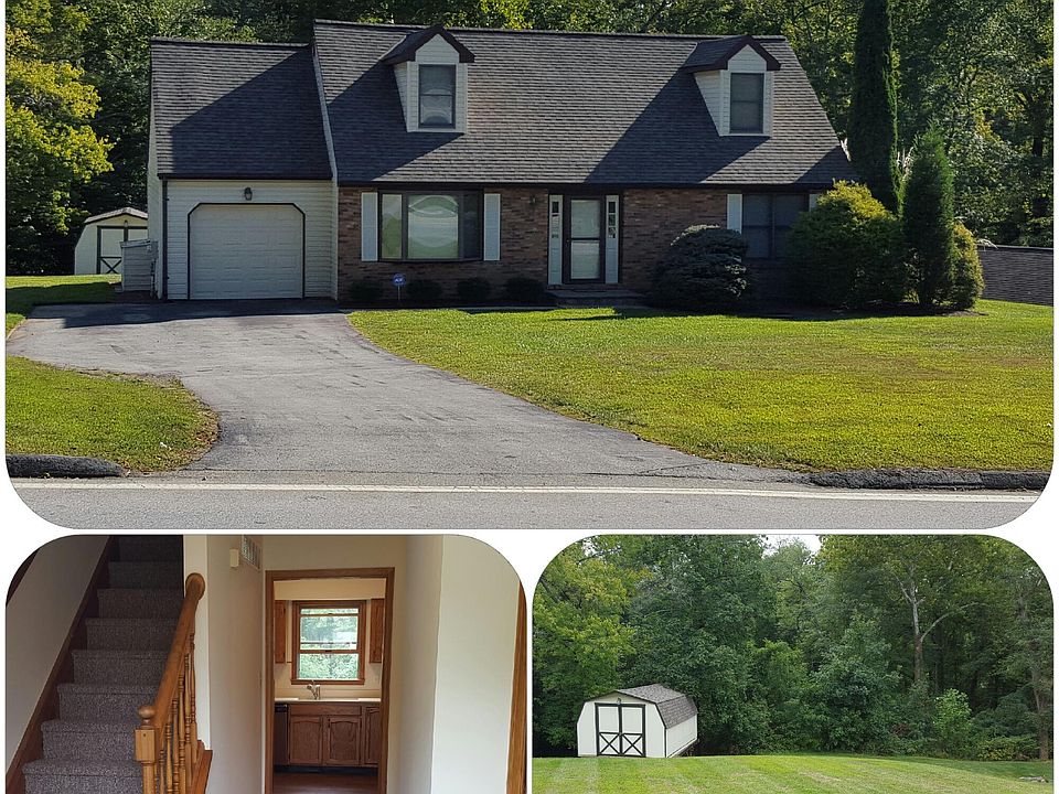 Front, Foyer and rear yard