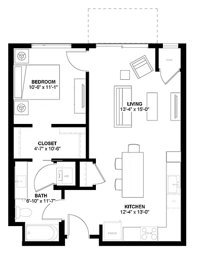 Floor plan B11