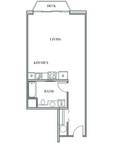 Floor plan Studio