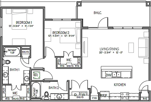 Floor plan B2