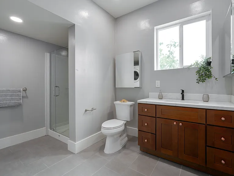 Bathroom with Laundry