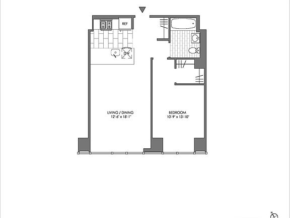 2nd image of 33 Bond St #1717