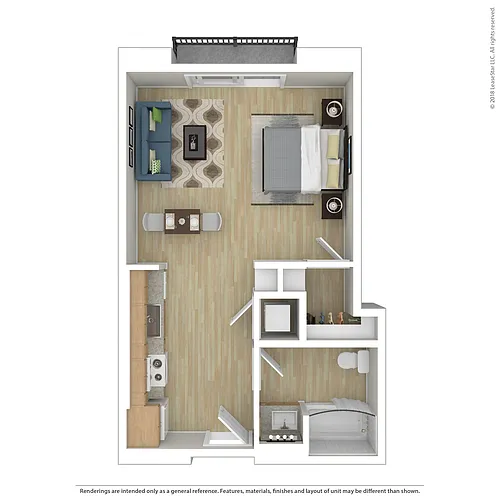 Floor plan Studio