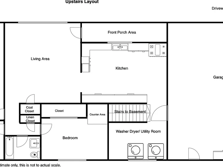 Upstairs Floor Plan