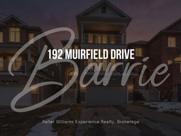 192 Muirfield Dr, Barrie, ON L4N 6K7