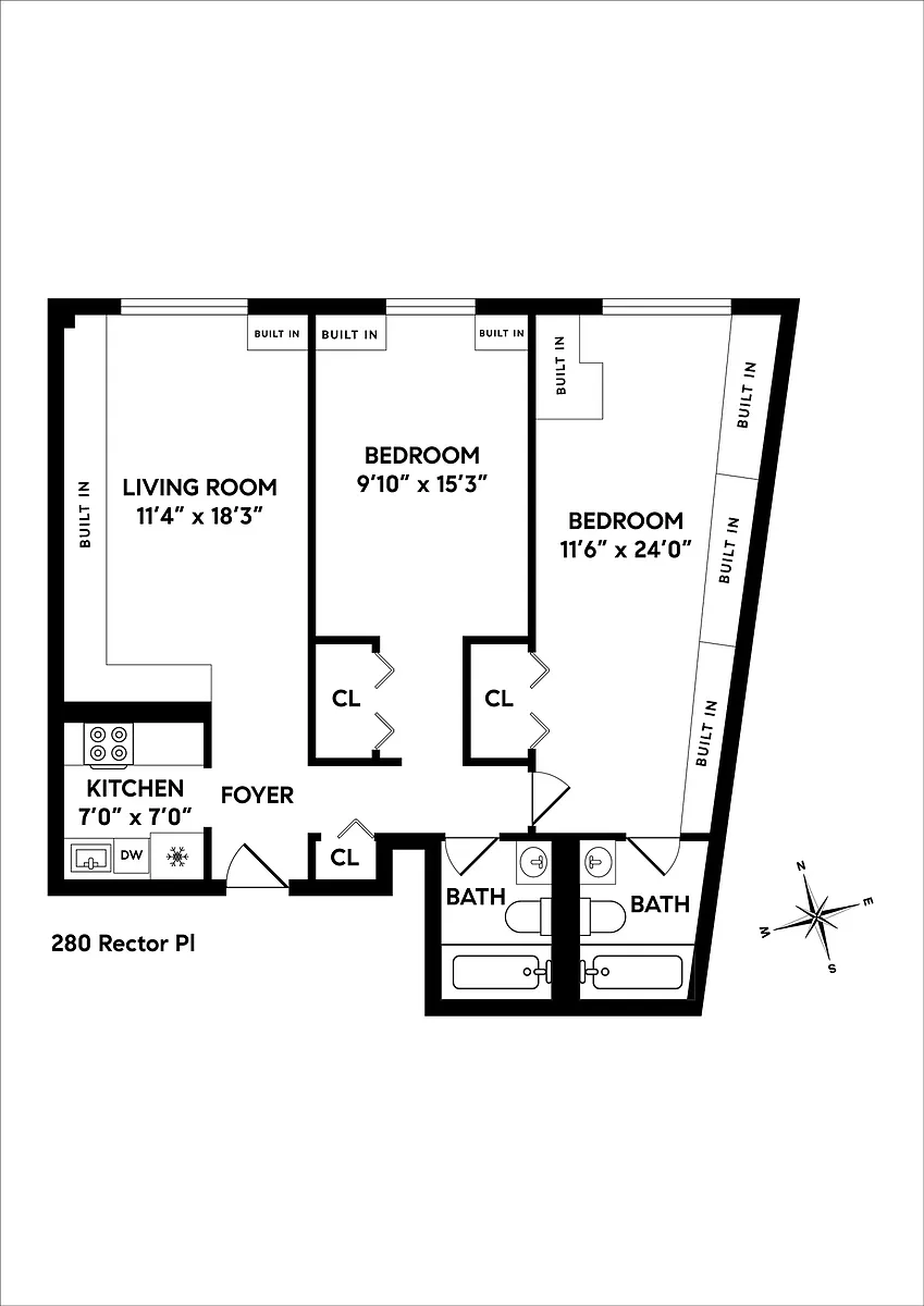 Building Photo - 280 Rector Pl #9C