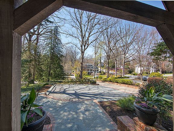 View from front door