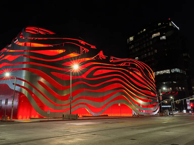 Two blocks down, visit the world-premiere automotive museum, Petersen Automative Museum