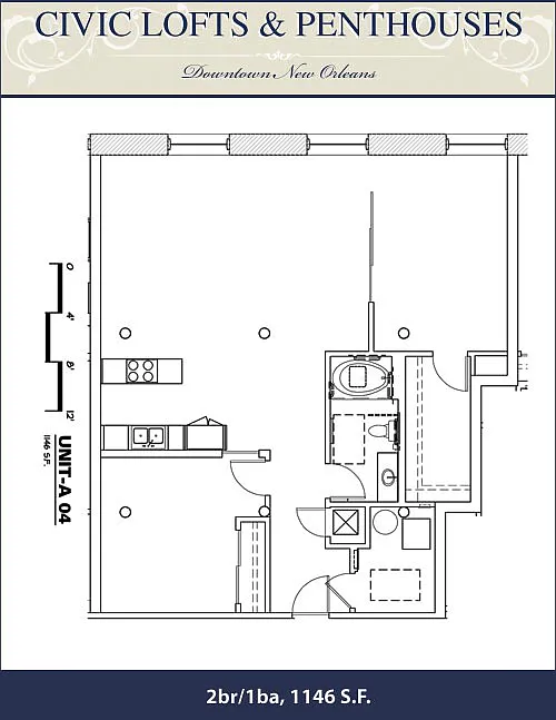 Floor plan A404