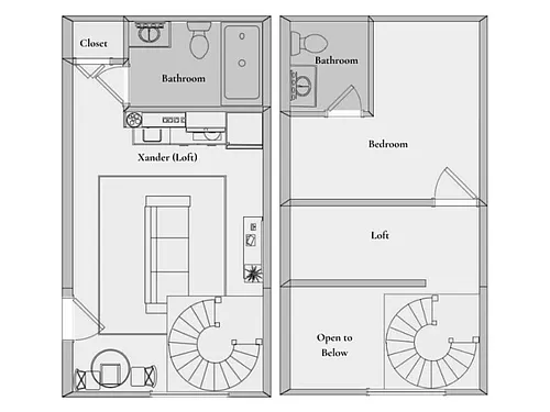 Floor plan Xander