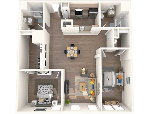 Floor plan The Carroll
