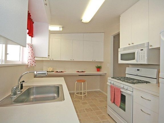 New appliances to include: a gas stove, refrigerator and microwave.