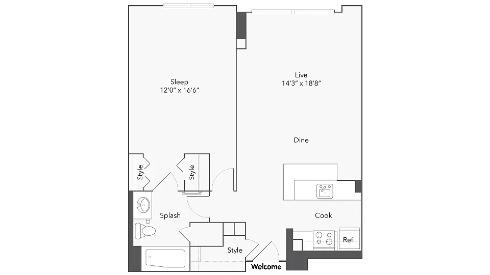 Floor plan Alexandria