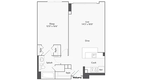 Floor plan Alexandria