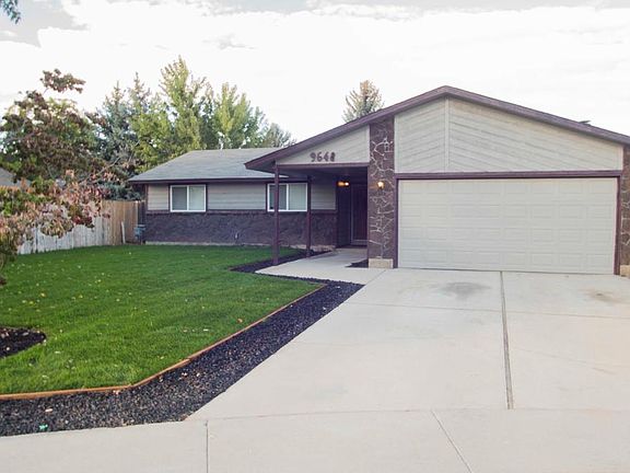 On a cul de sac with mature landscaping