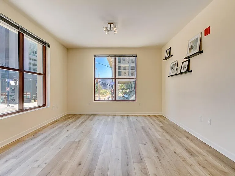 Living room corner view