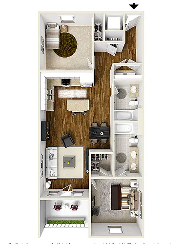 Floor plan The Bungalow