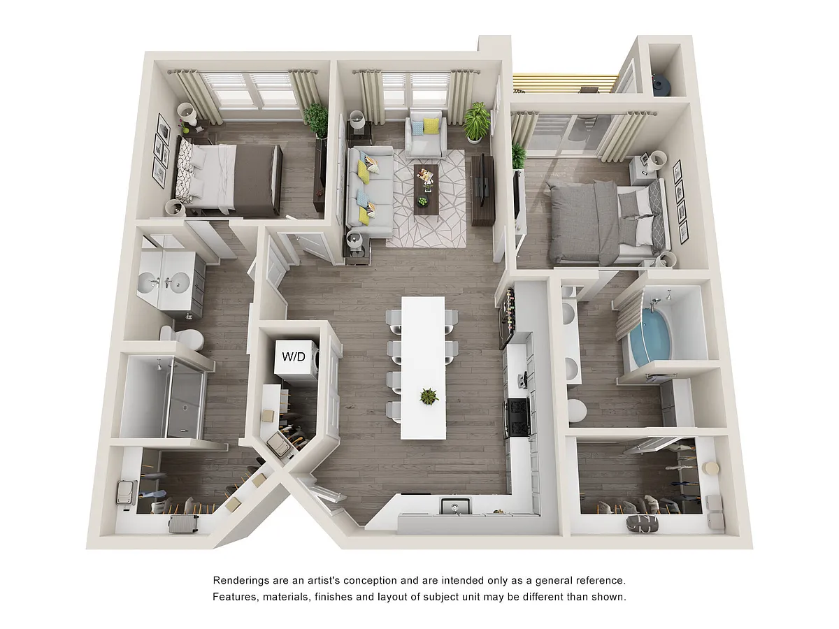 Floor plan 2B
