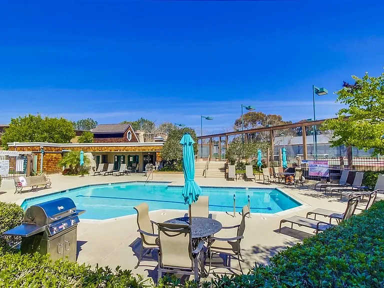 Pool and BBQ area