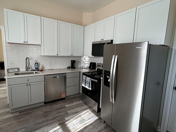 Kitchen with coffee maker and air fryer